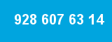 928 607 63 14 928 607 63 14
